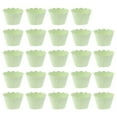 thumbnail image 1 of unbranded 24Ud Baking Cup Liners Verde Para Decorar Muffins Y Postres En Fiestas Y Eventos, 1 of 5