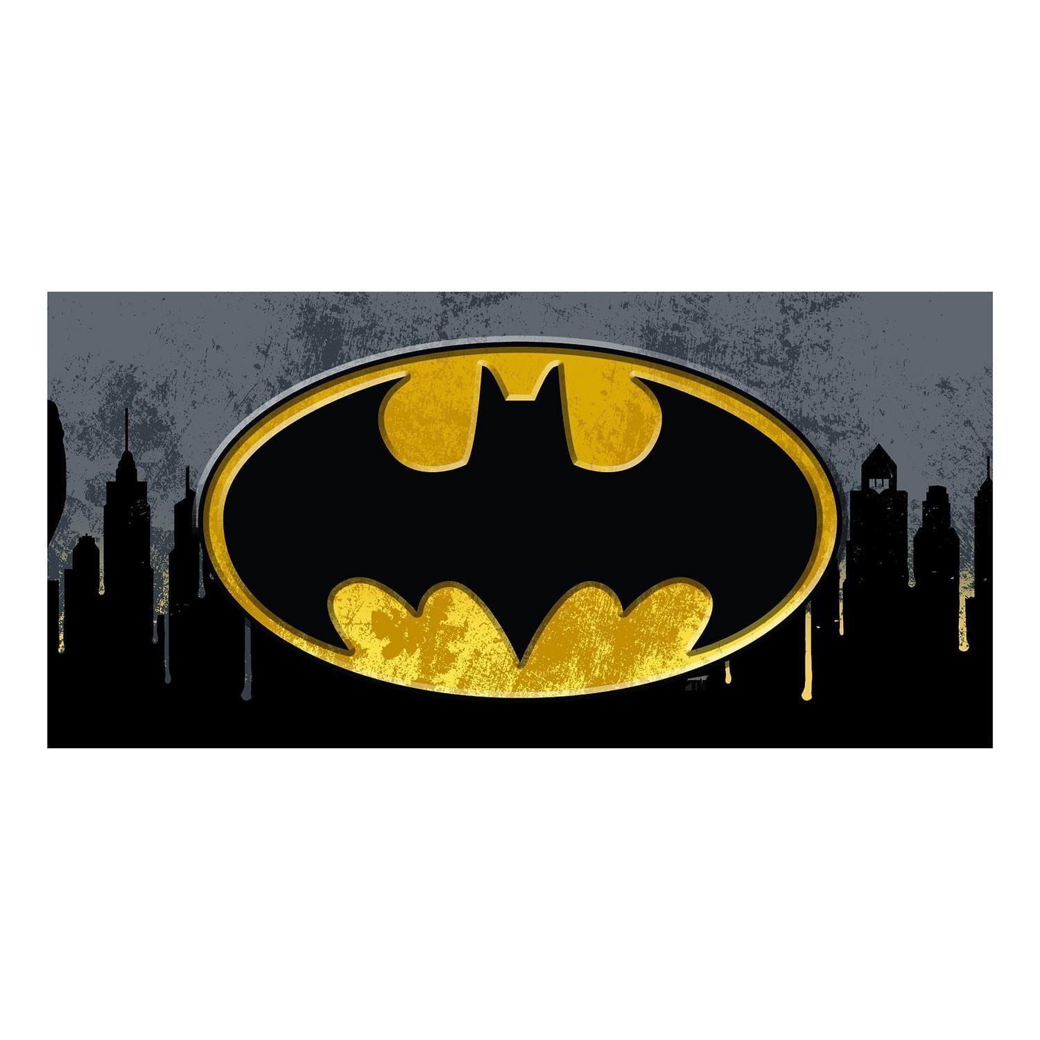 Serviette de plage Batman  "Skyline Secure" Serviette de plage Batman