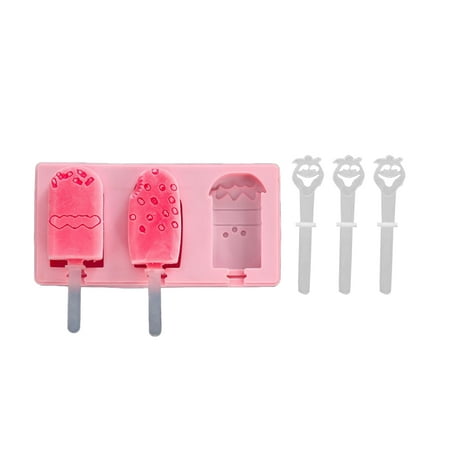 

YeccYuly Ice Cream Mold Food Grade Non-stick Silicone Handmade Ice Cream Mold for Kids