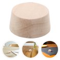 thumbnail image 3 of Tapón de madera para barril de vino Bourbon, reutilizable, cónico, para cerveceros caseros, color caqui, 3 of 5