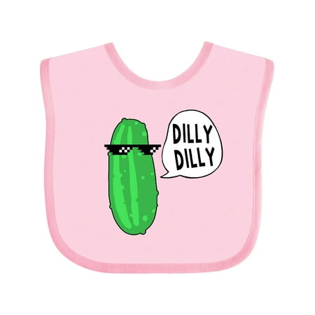 

Inktastic Dilly Dilly Chill Dill Gift Baby Boy or Baby Girl Bib