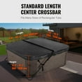 thumbnail image 3 of KFFKFF Spa and Hot Tub Cover Lift, Adjustable Dimensions from 31.5" to 41.3" in Height and 53" to 92.5" in Width, Installation on One Side at the Base, Compatible with a Range of Rectangular Bathtub, 3 of 9