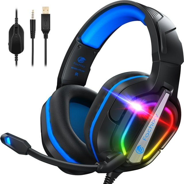 Auriculares para juegos Fachixy FC200 para PS4, PS5, Switch, Xbox One, Mac