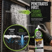 HVAC GUYS Foam Blaster Air Conditioner Cleaner - AC Coil Cleaner Foaming No Rinse Formula - Coil Cleaner for AC Unit Condenser and Evaporator Coil Cleaner - Neutral Citrus Scent