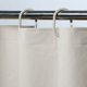 thumbnail image 2 of Cortina de ducha de 180 x 200 cm, resistente al moho, impermeable, con ganchos, resistente al moho, antibacteriana, fácil de limpiar, cortinas de ducha para baño, beige, 2 of 5