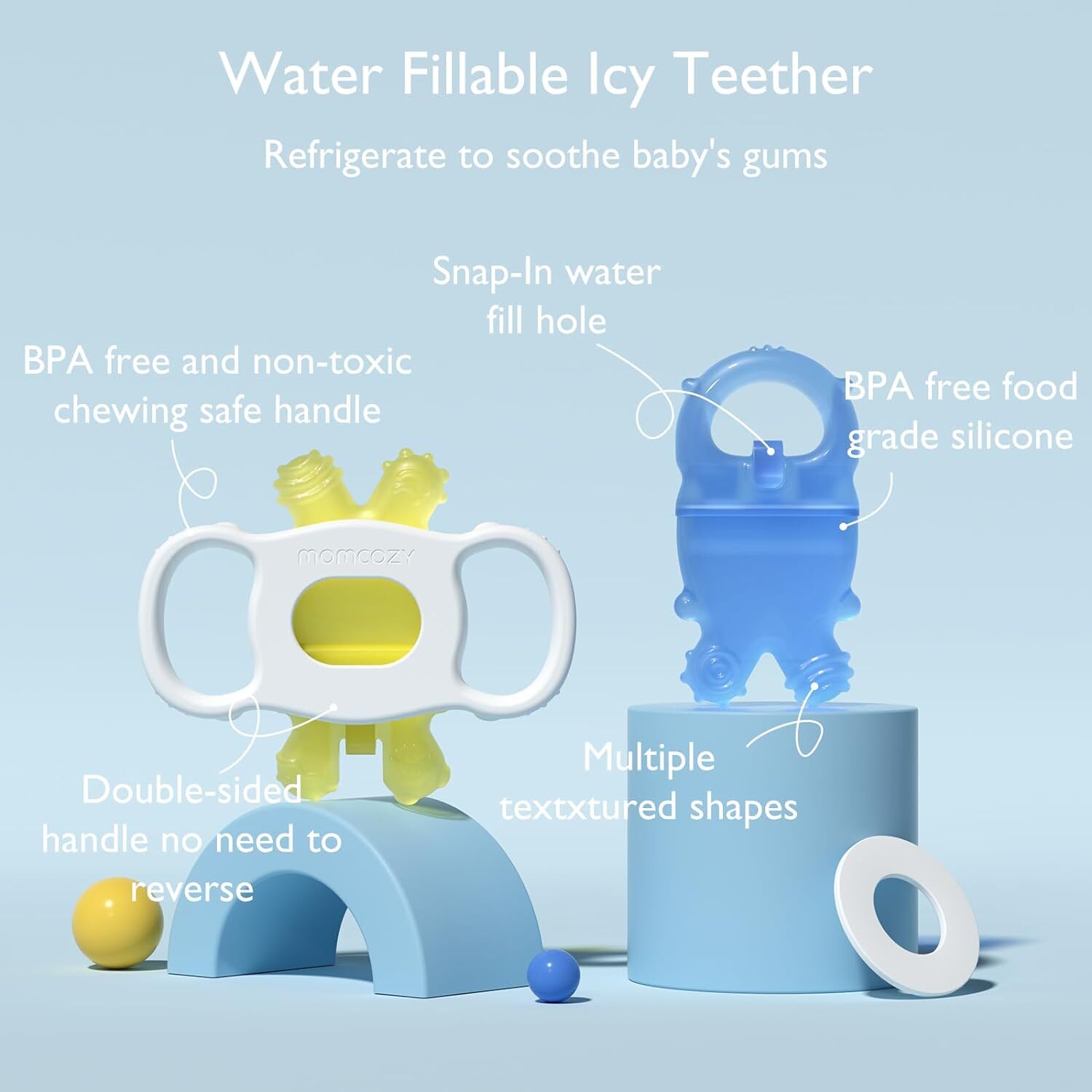 Momcozy Water Baby Teether Set photo 5