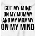 thumbnail image 2 of Funny Mommy on my Mind Hip Hop Romper Boys or Girls Infant Baby Brisco Brands NB, 2 of 7