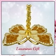 thumbnail image 4 of Matashi Elegant Floral & Butterfly Ring Stand Coffee Color  Enamel Display Organizer w/ Crystals, 4 of 5