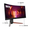 thumbnail image 4 of Monitor Gamer Curvo BenQ Mobiuz EX3410R 27 pulgadas 144hz WQHD FreeSync, 4 of 9