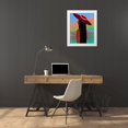 thumbnail image 3 of Lorintheory 12x14 White Modern Wood Framed Museum Art Print Titled - Lola Lady, 3 of 4