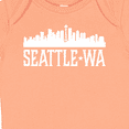 thumbnail image 4 of Inktastic Seattle Washington Skyline Wa Cities Boys or Girls Baby Bodysuit, 4 of 5