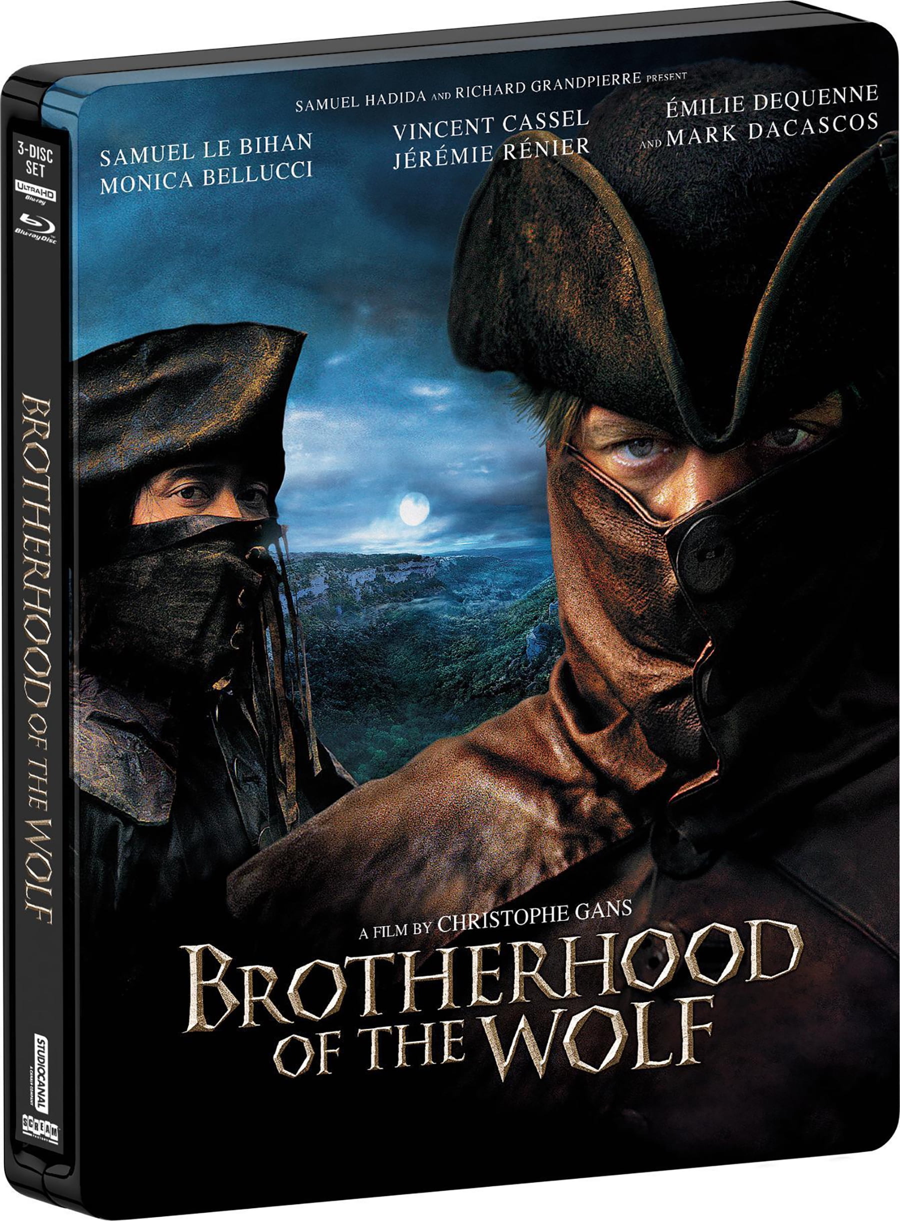 Brotherhood of the Wolf (Limited Edition SteelBook) (4K Ultra HD + Blu-ray), Horror, Shout! Factory