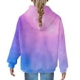 thumbnail image 7 of Mercatoo Girls Ribbed Hoodie Clothes Cute Cotton Soft Pullover Sweatshirts Teen Kids Long Sleeve Hoodie Tops with Pockets, 7 of 7