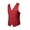 Red, variant on Men's Autumn Winter Formal Bussiness Tuxedo Suit Waistcoat Vest Jacket Top CoatBlack XL