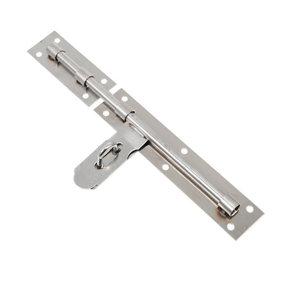 Anti-theft Door Lock Barrel Bolt Latches Gates Key Combination Silver