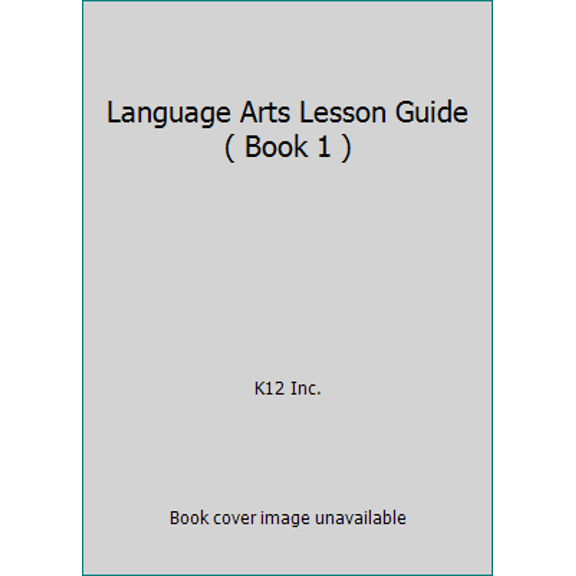 Pre-Owned Language Arts Lesson Guide ( Book 1 ) (Hardcover) 1601531680 9781601531681