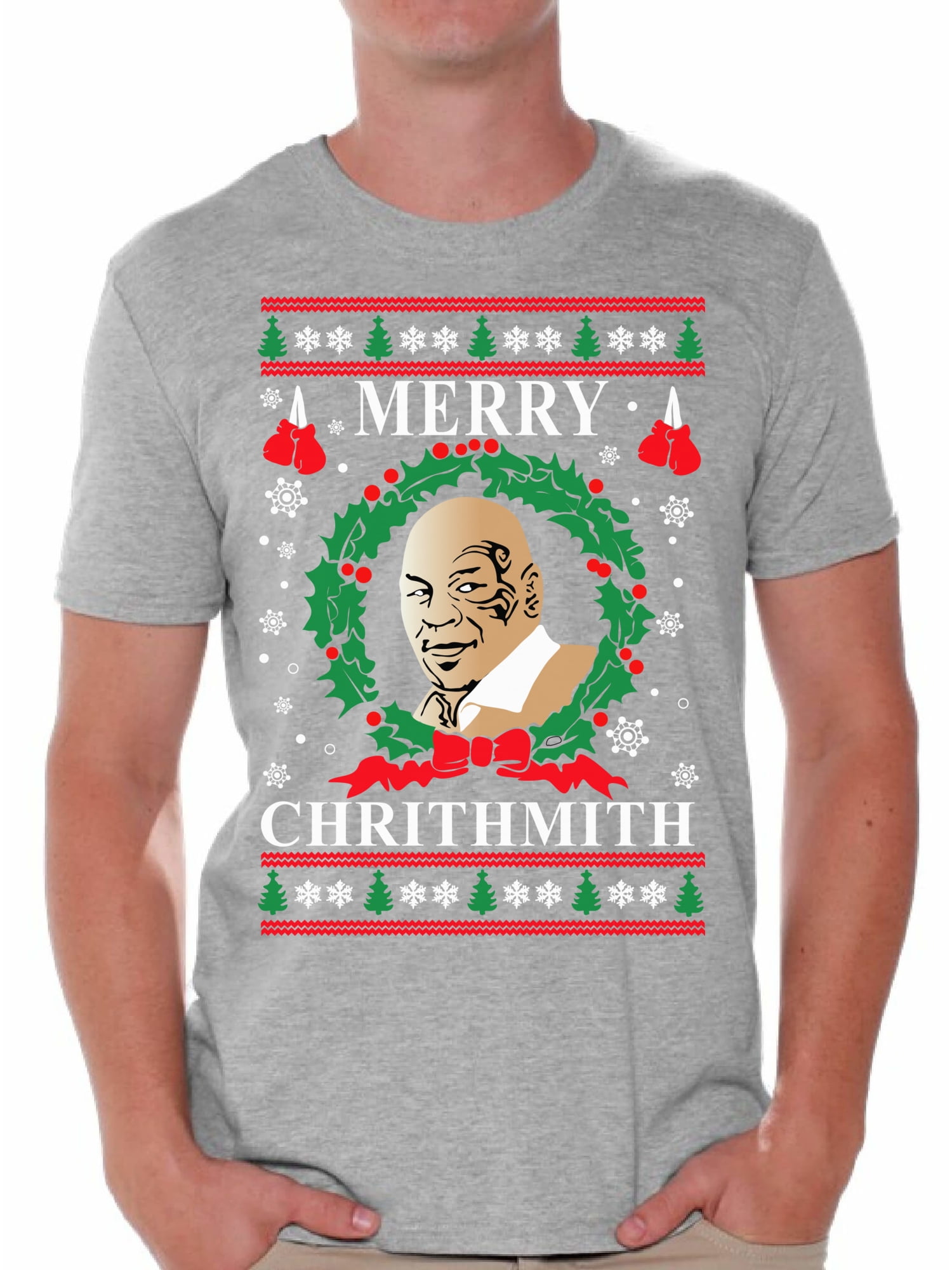 mike tyson christmas shirt