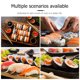 thumbnail image 4 of Cajas de embalaje desechables para sushi, 100 unidades, para llevar, para pasteles de frutas, 4 of 7