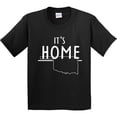 thumbnail image 3 of Inktastic It's Home State of Oklahoma Outline Youth T-Shirt, 3 of 5
