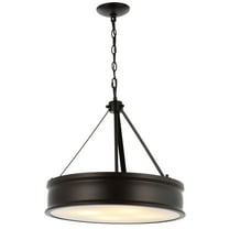 SAFAVIEH Camlyn 4-Light T14 Silver Metal Pendant Light with Shade