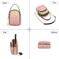 thumbnail image 3 of FORMRS Crossbody Bag for Women Quilted Travel Shoulder Cell Phone Purse with Chain Strap Handbag, Gradient Pink Stars, 3 of 7