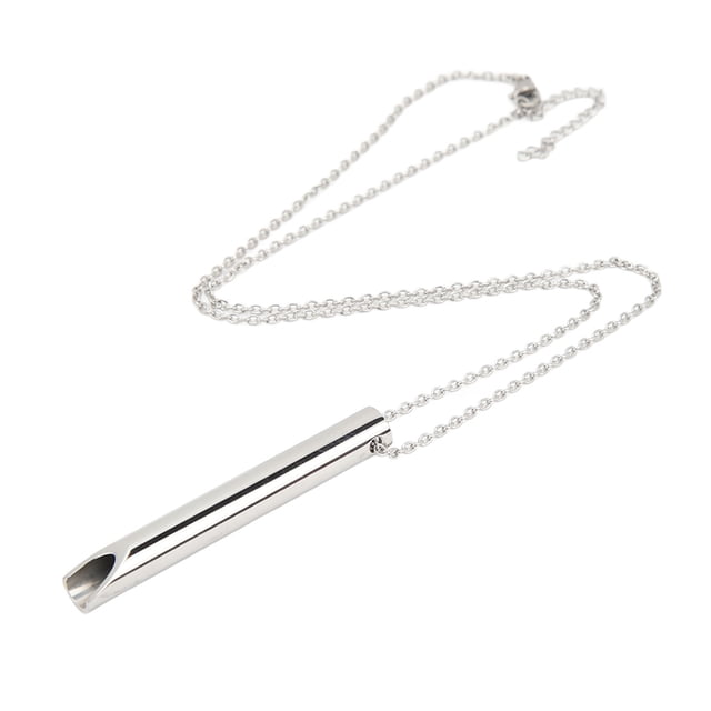 Collar de Ansiedad, Colgante de Colgante de 6 cm que respira la cadena calma para hombres mujeres para el el carga