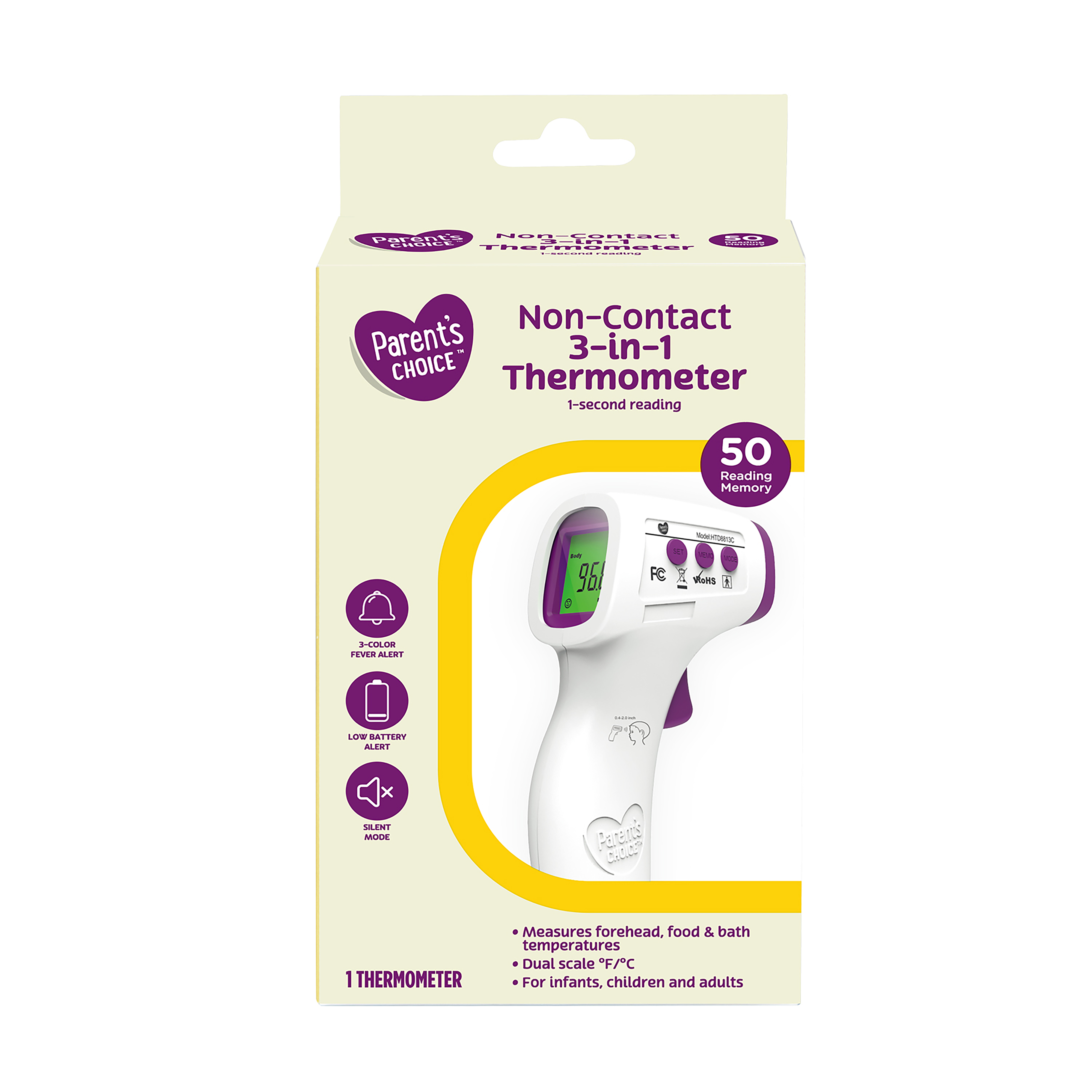 Parent's Choice Non-Contact 3-in-1 Infrared Thermometer photo 7