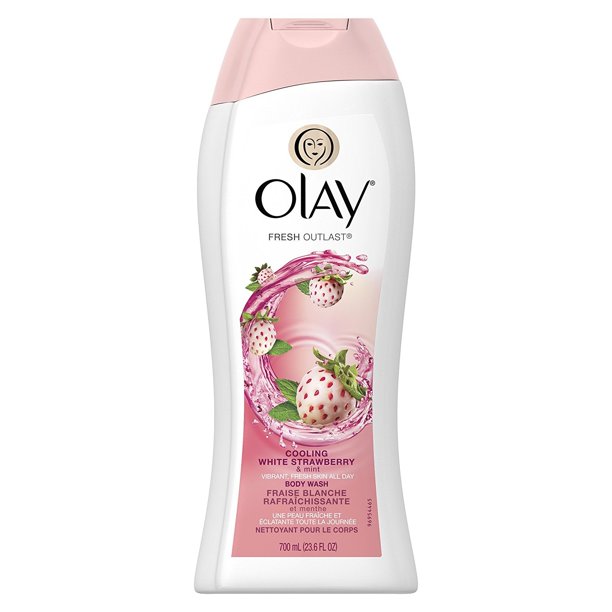 Olay Cleansing Body Wash, Silky Berry, 23.6 Fluid Ounce (Pack of 6