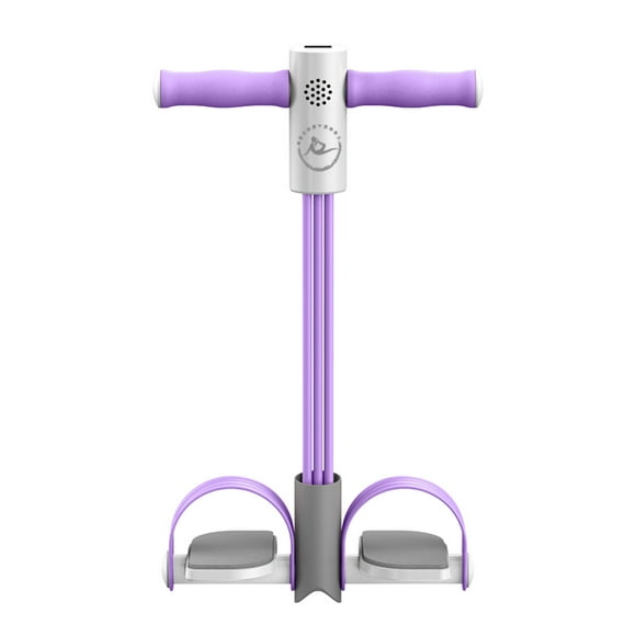 Cuerda de resistencia multifuncional para extractor de pedales | Ejercitador de pedal de tensión elástica | Equipo de fitness compacto antideslizante | Espuma NBR y TPE | 27x55cm | Uso en viajes a