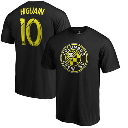 - Federico Higuain Columbus Crew SC Fanatics Branded Name & Number T-Shirt - Black