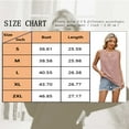 thumbnail image 3 of SHIBEVER Womens Tops Summer Loose Tank Tops for Women Crew Neck Casual Sleeveless Women's Pink Tank Tops Woman Clothes L, 3 of 6