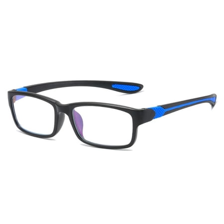 Office Simple Classic Hyperopia Optical Eyewear Anti-Blue Light Reading Glasses Ultra Light Glasses Presbyopia Eyeglasses BLUE STRENGTH 200