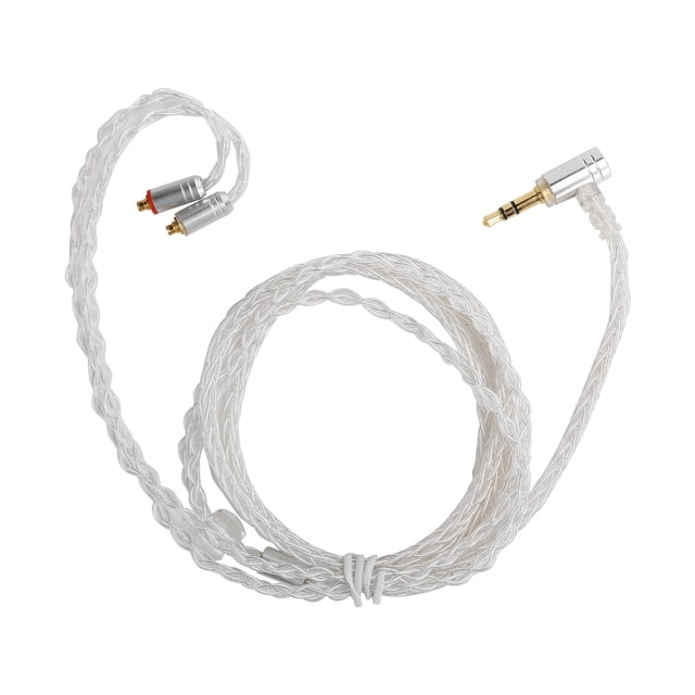 Cable de repuesto MMCX de 3,5 mm para auriculares Shure SE215, SE535, SE846 y UE900 (transparente)