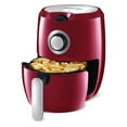 thumbnail image 3 of Gourmia 2.2 Qt Air Fryer with Dishwasher Safe Basket, Red GAF236. 12.5 High, 3 of 5