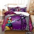 thumbnail image 1 of The Nightmare Before Christmas Duvet Cover Set,Nightmare Before Christmas Bedding Set,Cartoon Quilt Cover Polyeste Bed Sheets, 1 of 5