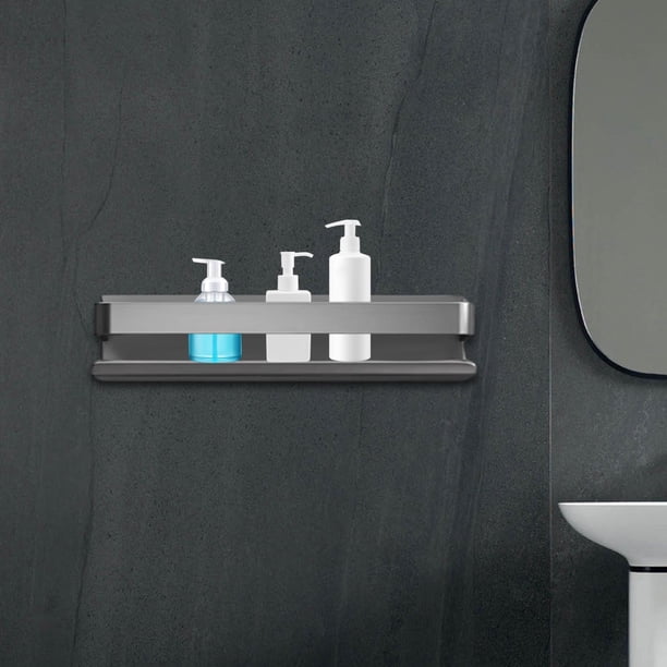 Estantes Flotantes Para El Hogar, Cocina, Organizador De Ducha Multifuncional A Prueba De Herrumbre, Gris, 30cm gris 30cm BLESIY Organizador de ducha