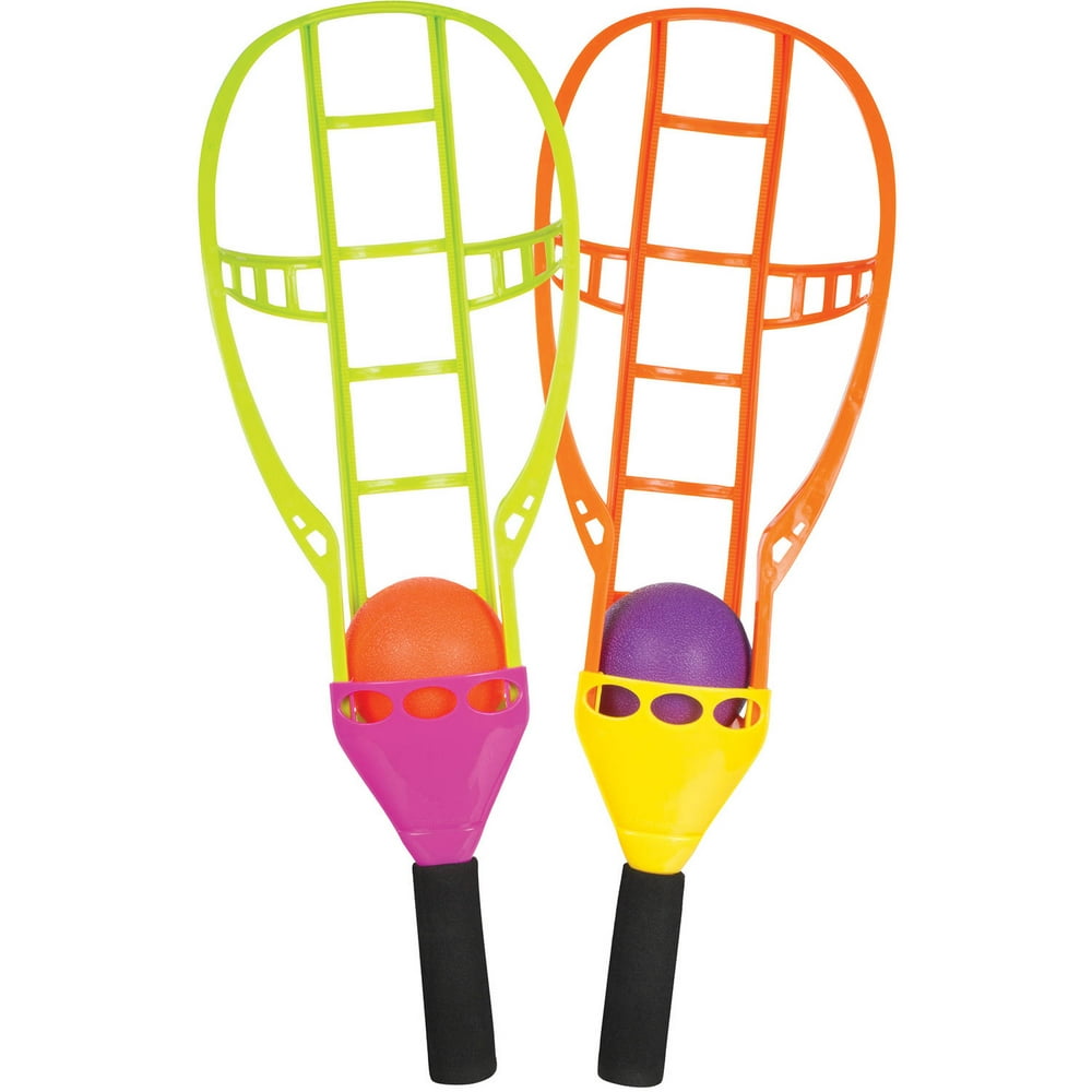 Toysmith Chuck N Catch Ball and Racket Game