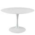 thumbnail image 2 of Lippa 47" Round Wood Top Dining Table - White, 2 of 7