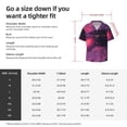 thumbnail image 5 of Fotbe Mystical Dragon Under Moon Camisa Estampada de Manga Corta para Hombre, Casual de Verano, Estilo Playero, Sin Arrugas-Large, 5 of 5