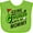 Apple Green, variant on Inktastic Going Golfing with My Mommy- Kids Golf Boys or Girls Baby Bib