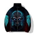 thumbnail image 3 of Nuevos abrigos de plumas con estampado 3D de calaveras, productos sin impuestos, chaquetas modernas con relleno y calidez para hombre, abrigo de invierno para hombre con esqueleto, Cool Bone, 3 of 4