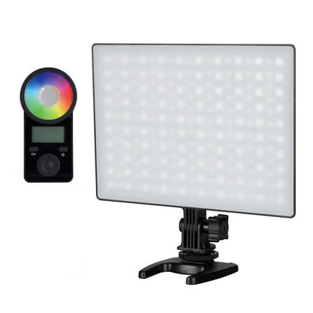 Image of YN300 Air II Video Panel RGB 3200K-5600K Photography Fill-in Lamp 10 Effects CRI 95+ with Remote Control for Studio Wedding Photography