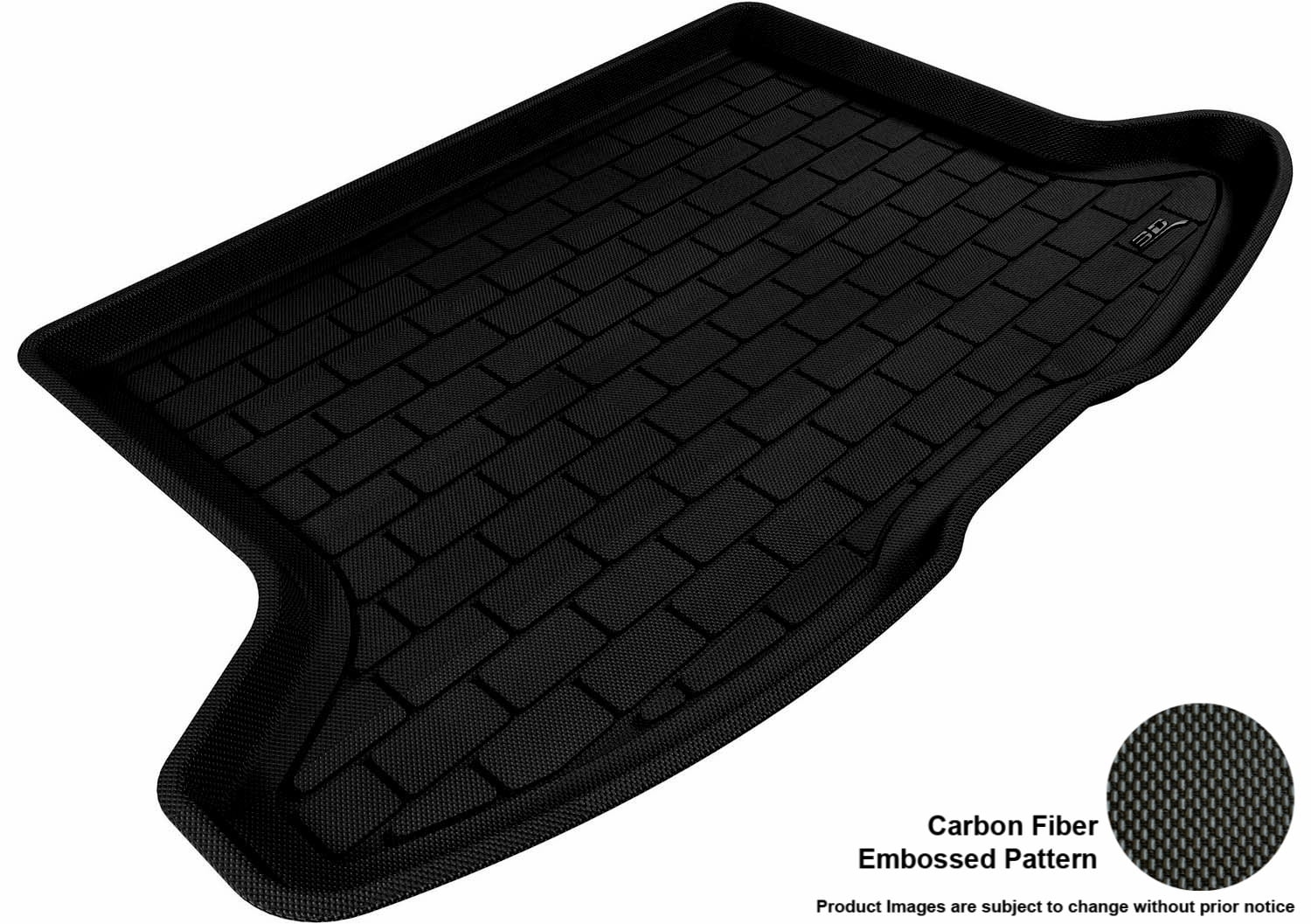 3D MAXpider 20072013 Volvo C30 All Weather Cargo Liner in Black with