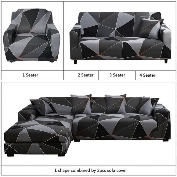 CHOK 2024 High Stretch Sofa Slipcover  Elastic Sofa Cover Cushion Couch Cover Slipcover Anti Wrinkle Sofa Protector 1-4 Seater For Moving Furniture Living Room