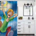 thumbnail image 5 of Scooby Doo Animated Shower Curtain Waterproof Polyester Fabric Bathroom Curtain Decorative Set with 12 Hooks, 5 of 7