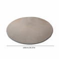 thumbnail image 3 of 100cm Round Rug Thick Carpet Mat for Home Office Floor Protector Under Computer Chair, Soft Circle Rug for Living Room Study Cloakroom - Size 100cm (Packaging Fee Included), 3 of 8