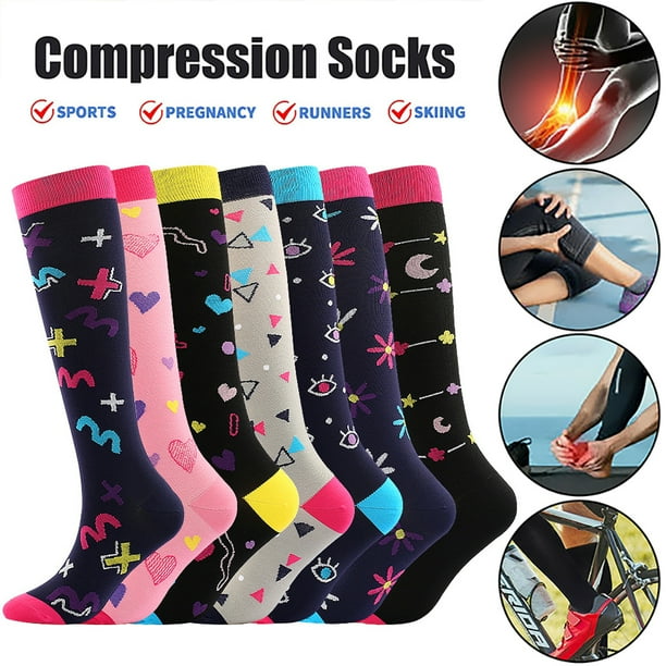 Goory Compression Socks for Women & Men (1 Pair) for Neuropathy