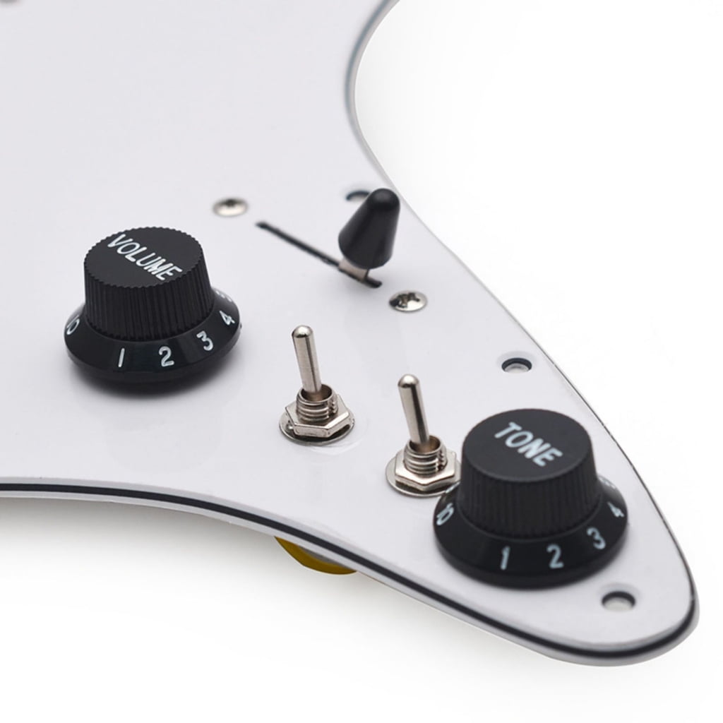 Electric Guitar Pickguard Assembly Scratch Plate Guitar Accessory Guitar Back Plate Scratchplate Suitable for Guitar