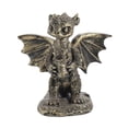 thumbnail image 1 of Estatuilla de dragón, adorno de dinosaurio, escultura Animal, decoración, estatua de escultura única Dinosaurio abrazado, 1 of 7