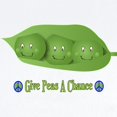 thumbnail image 2 of CafePress - Give Peas A Chance Body Suit - Long Sleeve Cotton Baby Bodysuit, 2 of 4